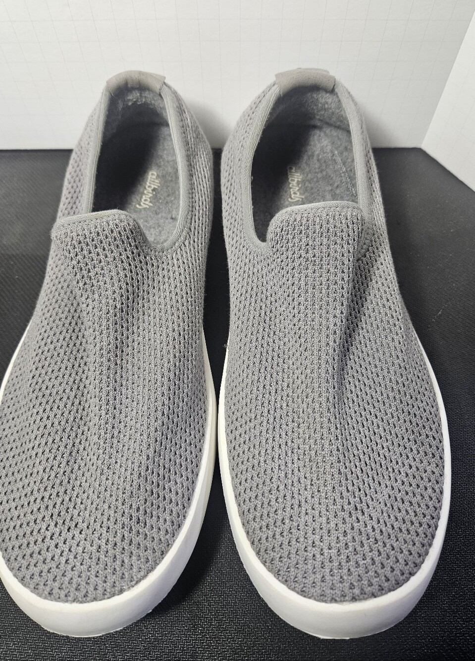 Allbirds Men's Tree Lounger Slip-On Sneakers Grey  Size 11